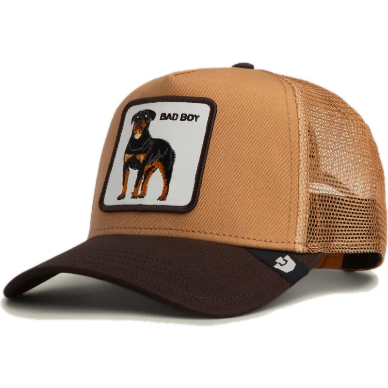 petten-gebogen-bruin-snapback-bad-boy-the-farm-van-goorin-bros petten-gebogen-bruin-snapback-bad-boy-the-farm-van-goorin-bros