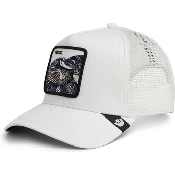 Petten gebogen wit snapback Toxic The Farm van Goorin Bros.