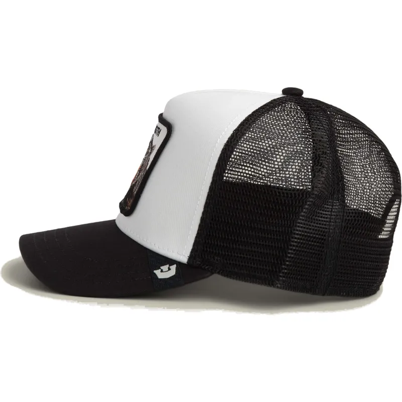 trucker-cap-weiss-und-schwarz-panther-strength-panther-the-farm-von-goorin-bros