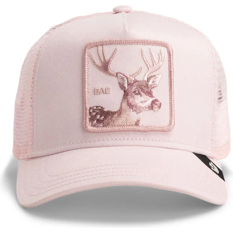 petten-gebogen-roze-snapback-bae-monochrome-the-farm-van-goorin-bros