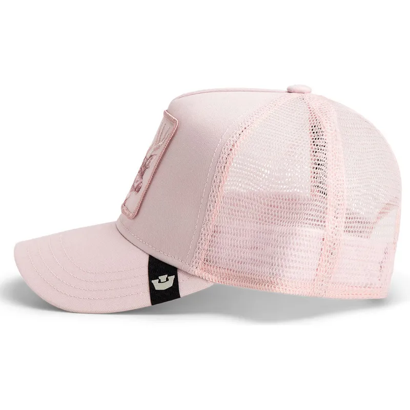 petten-gebogen-roze-snapback-bae-monochrome-the-farm-van-goorin-bros