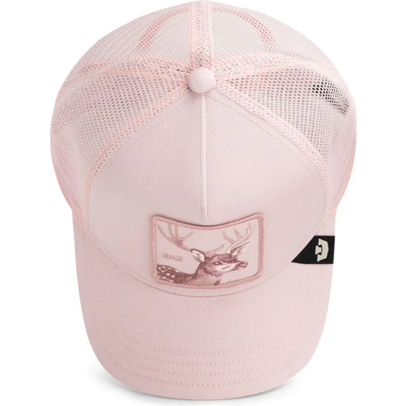 petten-gebogen-roze-snapback-bae-monochrome-the-farm-van-goorin-bros