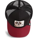 czapka-trucker-czarna-i-czerwona-pies-crush-top-dog-the-farm-od-goorin-bros