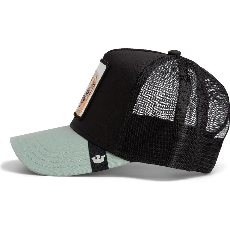 cappellino-trucker-nero-e-verde-cane-labrador-retriever-the-loyal-dog-the-farm-di-goorin-bros