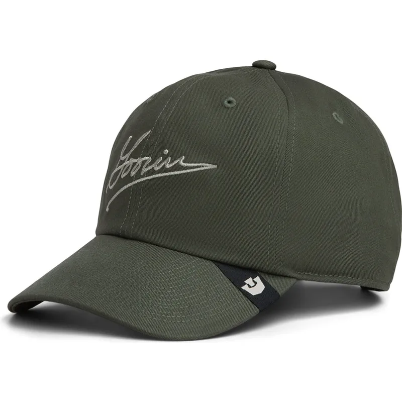 cappellino-visiera-curva-verde-regolabile-script-papa-di-goorin-bros