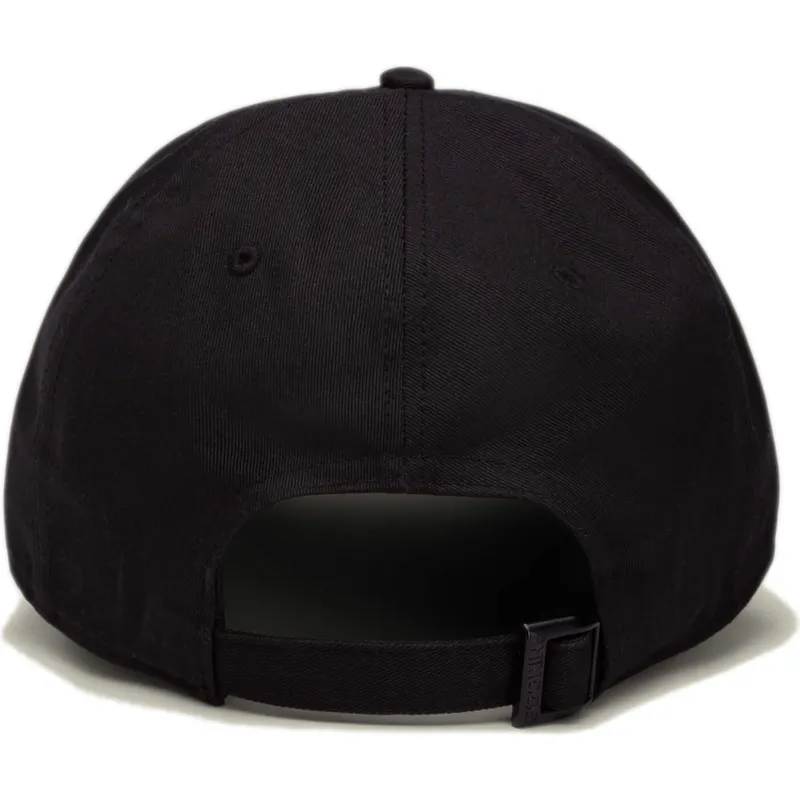 casquette-courbee-noire-ajustable-script-papa-goorin-bros