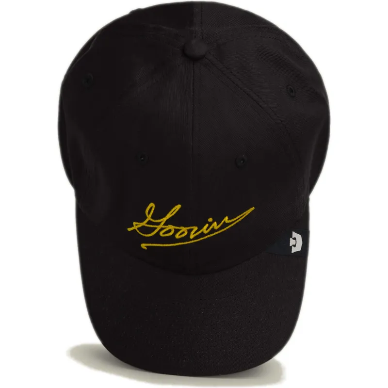 petten-gebogen-zwart-verstelbaar-script-papa-the-farm-van-goorin-bros