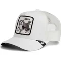 hvid-trucker-kasket-til-dreng-hund-bestie-mini-the-farm-fra-goorin-bros