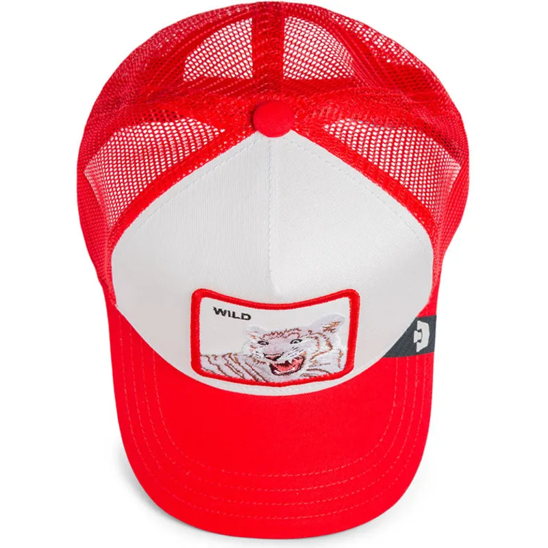 petten-gebogen-rood-snapback-voor-kinderen-the-farm-van-goorin-bros