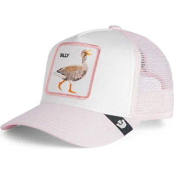 Petten gebogen roze snapback voor kinderen ganso Whisper Silly The Farm The Farm van Goorin Bros.