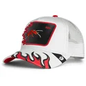 petten-gebogen-wit-snapback-hormiga-fire-flames-the-farm-the-farm-van-goorin-bros