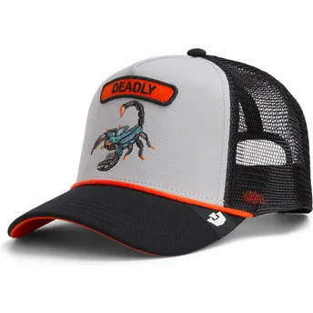 Petten gebogen grijs snapback The Farm van Goorin Bros.