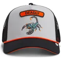 petten-gebogen-grijs-snapback-pop-rocker-scorpion-the-farm-van-goorin-bros