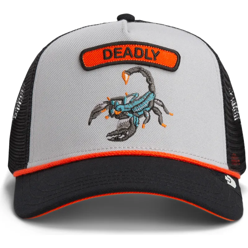 petten-gebogen-grijs-snapback-the-farm-van-goorin-bros