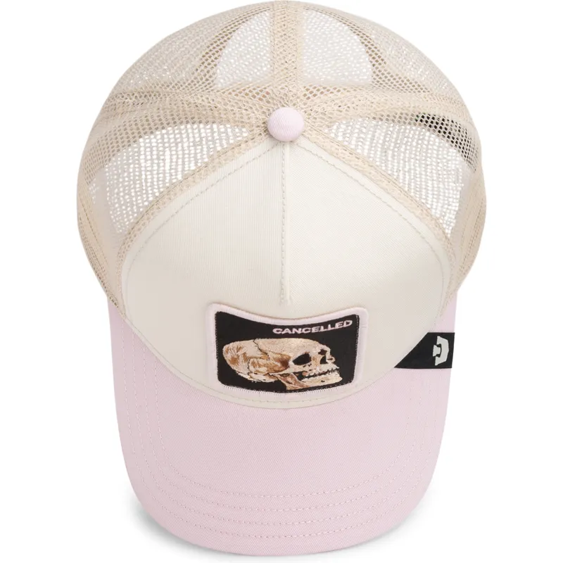 petten-gebogen-meerkleurig-snapback-calavera-the-cancelled-skull-whisper-the-farm-the-farm-van-goorin-bros