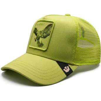 Petten gebogen groen snapback Cactus Represent The Farm van Goorin Bros.