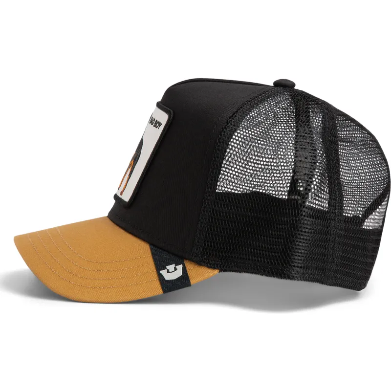 petten-gebogen-zwart-snapback-bad-boy-the-farm-van-goorin-bros