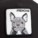petten-gebogen-zwart-snapback-frenchie-the-farm-van-goorin-bros
