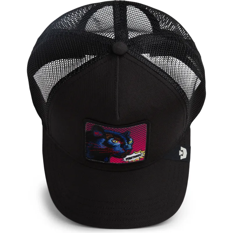 gorra-trucker-negra-pantera-panther-pop-art-2-the-farm-de-goorin-bros