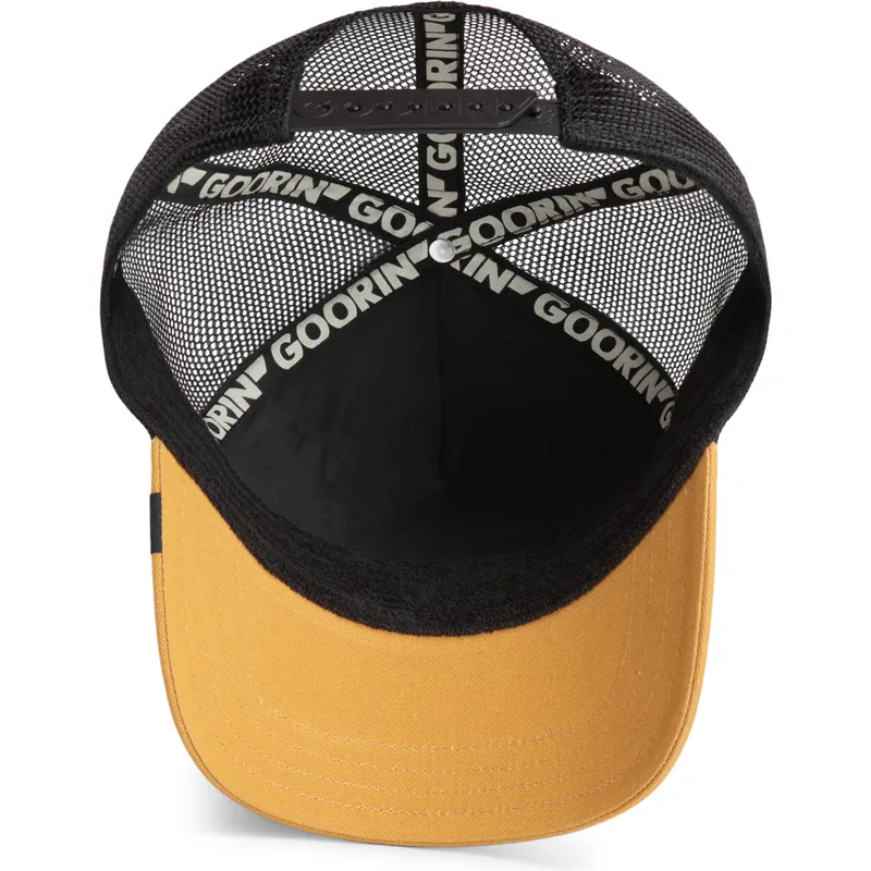 petten-gebogen-zwart-snapback-the-farm-van-goorin-bros