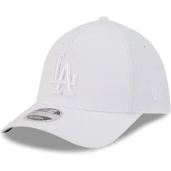Petten gebogen wit fitted 39THIRTY M-Crown A Frame van Los Angeles Dodgers MLB van New Era