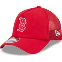 petten-gebogen-rood-snapback-9forty-apex-bp-van-boston-red-sox-mlb-van-new-era