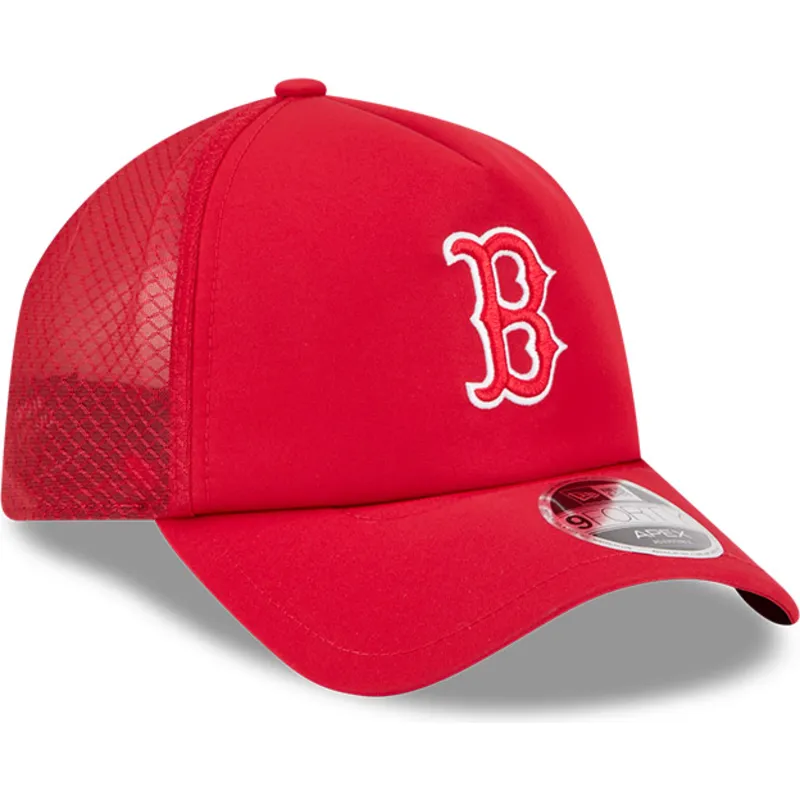 petten-gebogen-rood-snapback-9forty-apex-bp-van-boston-red-sox-mlb-van-new-era