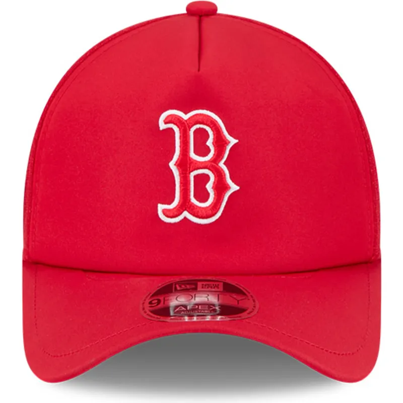 petten-gebogen-rood-snapback-9forty-apex-bp-van-boston-red-sox-mlb-van-new-era