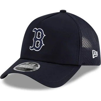 Trucker-kasket marineblå med marineblåt logo 9FORTY APEX BP fra Boston Red Sox MLB fra New Era