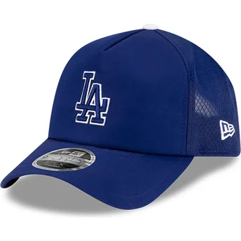 Blå trucker-kasket 9FORTY APEX Batting Practice fra Los Angeles Dodgers MLB fra New Era