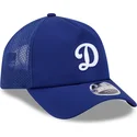 petten-gebogen-blauw-snapback-9forty-apex-batting-practice-van-los-angeles-dodgers-mlb-van-new-era