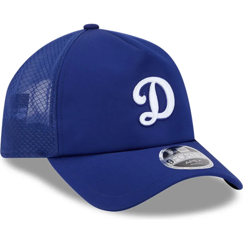 petten-gebogen-blauw-snapback-9forty-apex-batting-practice-van-los-angeles-dodgers-mlb-van-new-era