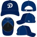 casquette-trucker-bleue-9forty-apex-batting-practice-logo-los-angeles-dodgers-mlb-new-era