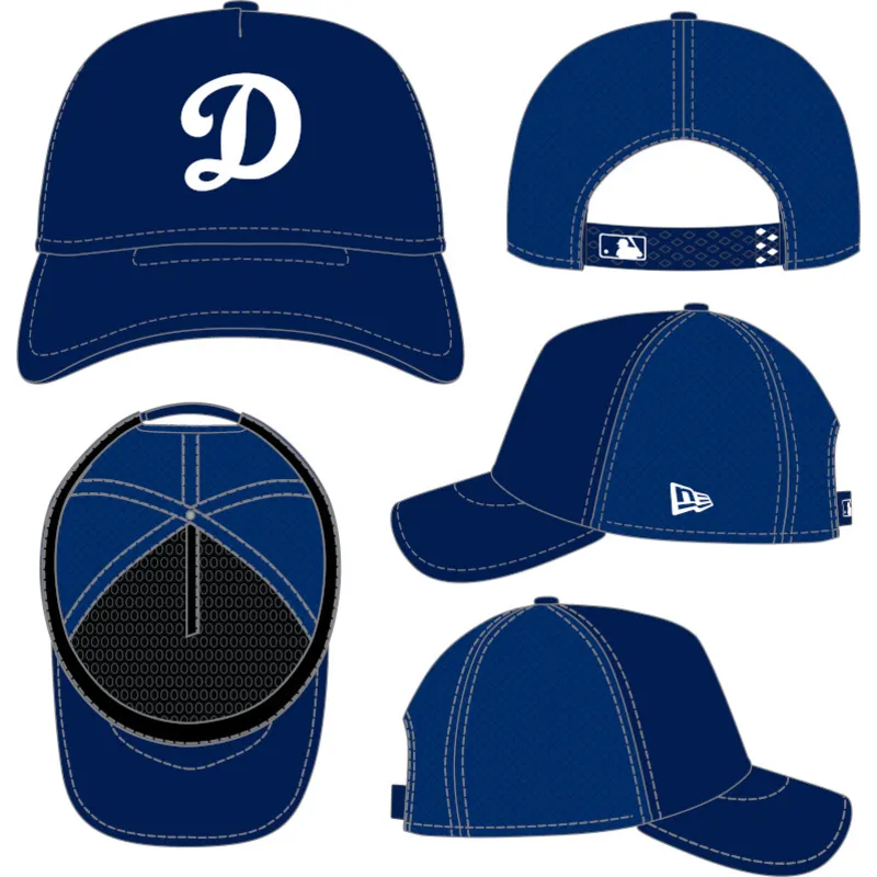 petten-gebogen-blauw-snapback-9forty-apex-batting-practice-van-los-angeles-dodgers-mlb-van-new-era