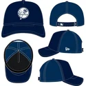 petten-gebogen-marineblauw-snapback-9forty-apex-batting-practice-alt-van-new-york-yankees-mlb-van-new-era