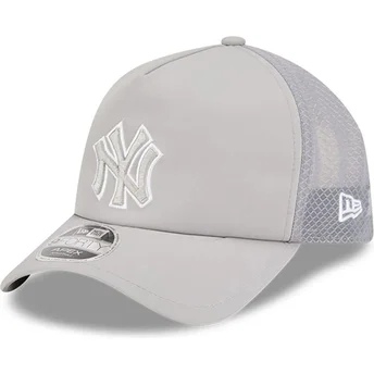 Casquette trucker grise 9FORTY APEX Batting Practice New York Yankees MLB New Era