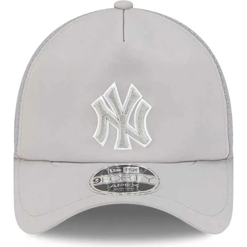casquette-trucker-grise-9forty-apex-batting-practice-new-york-yankees-mlb-new-era
