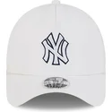petten-gebogen-wit-snapback-9forty-apex-batting-practice-van-new-york-yankees-mlb-van-new-era