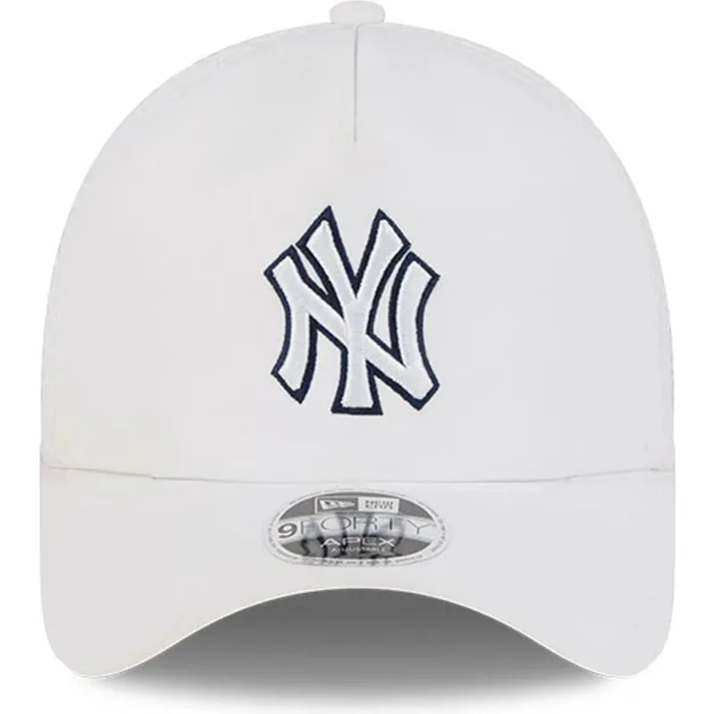 weisse-trucker-kappe-9forty-apex-batting-practice-der-new-york-yankees-mlb-von-new-era