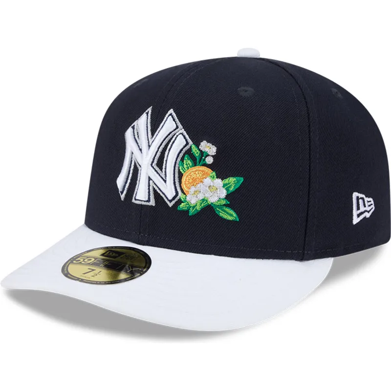 petten-gebogen-marineblauw-aangepast-59fifty-spring-training-van-new-york-yankees-mlb-van-new-era