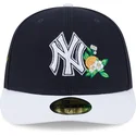 buet-kasket-marinebla-og-hvid-tilpasset-59fifty-spring-training-fra-new-york-yankees-mlb-fra-new-era