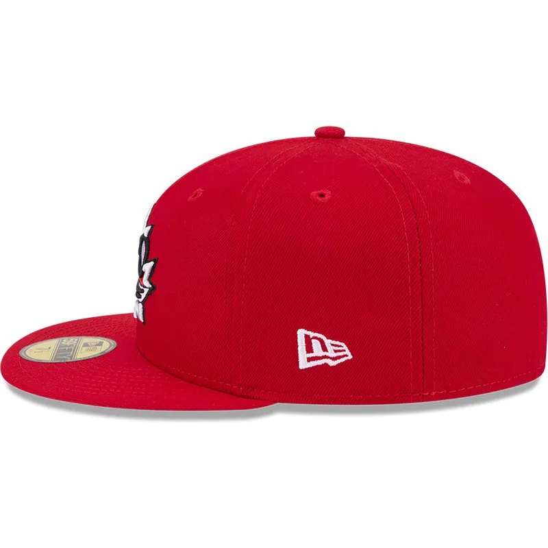 new-era-flat-brim-59fifty-canada-2026-world-baseball-classic-red-fitted-cap