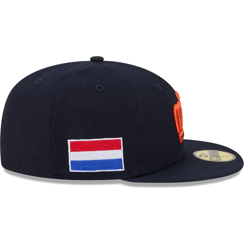 cappello-piatto-blu-marino-chiuso-59fifty-the-netherlands-2026-world-baseball-classic-di-new-era