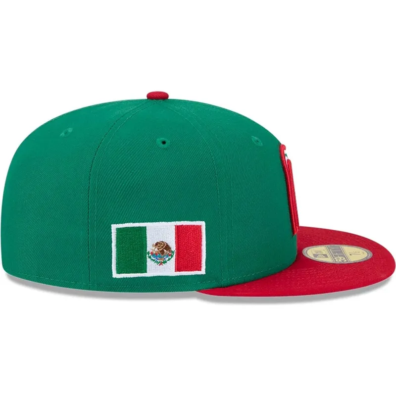 gorra-plana-verde-ajustada-59fifty-mexico-2026-world-baseball-classic-de-new-era