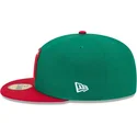zielona-dopasowana-czapka-z-plaskim-daszkiem-59fifty-mexico-2026-world-baseball-classic-new-era