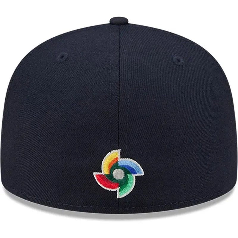 cappello-piatto-blu-navy-chiuso-59fifty-great-britain-2026-world-baseball-classic-di-new-era