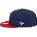 flad-kasket-marinebla-og-rod-tilpasset-59fifty-usa-2026-world-baseball-classic-fra-new-era