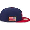 marineblaue-und-rote-anliegende-flat-cap-59fifty-usa-2026-world-baseball-classic-von-new-era