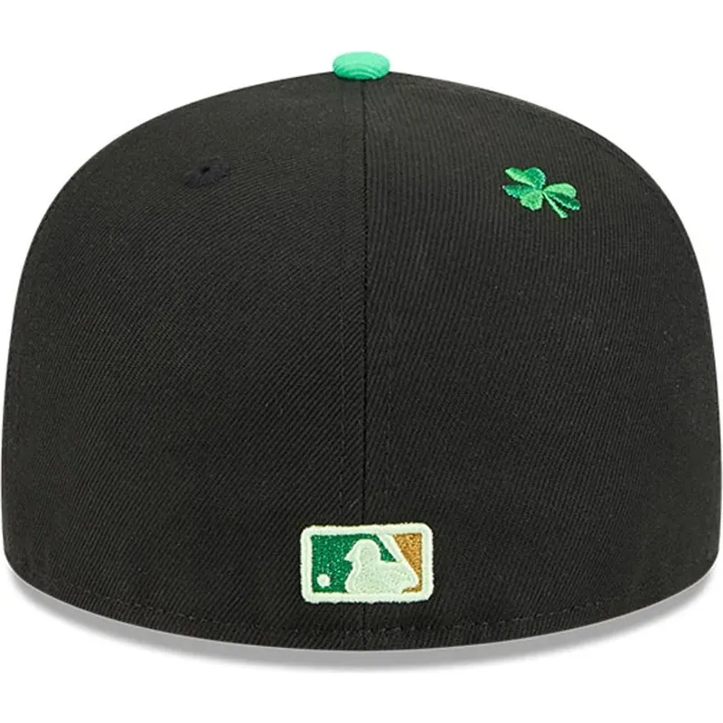 svart-platt-keps-justerad-59fifty-saint-patrick-s-day-los-angeles-dodgers-mlb-fran-new-era