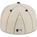 gorra-curva-beige-ajustada-59fifty-retro-crown-linen-de-atlanta-braves-mlb-de-new-era